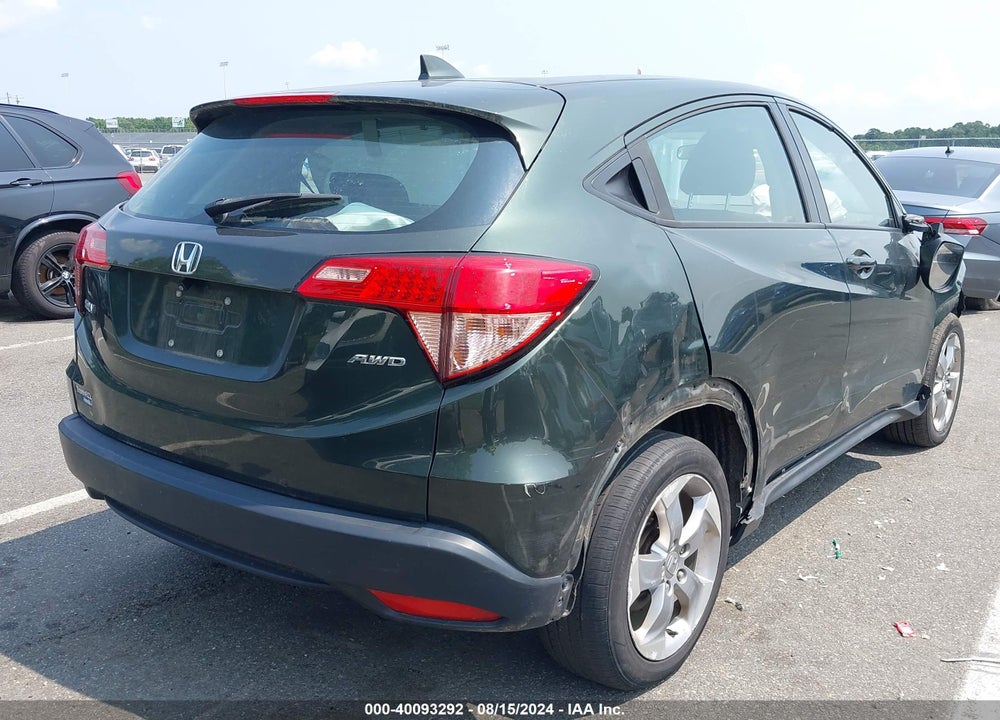 2018 HONDA HR-V LX VIN: 3CZRU6H34JG715416