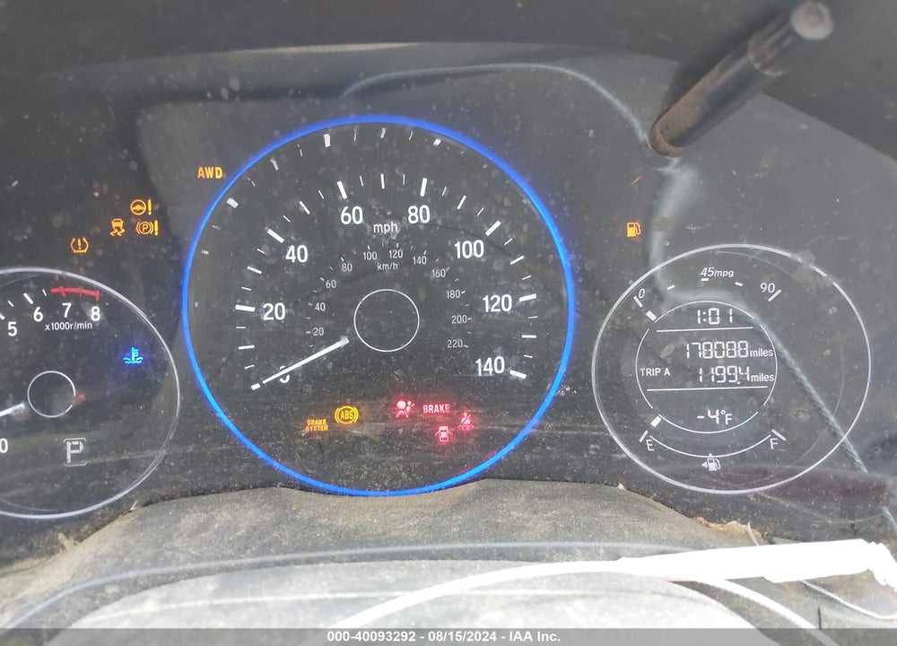2018 HONDA HR-V LX VIN: 3CZRU6H34JG715416