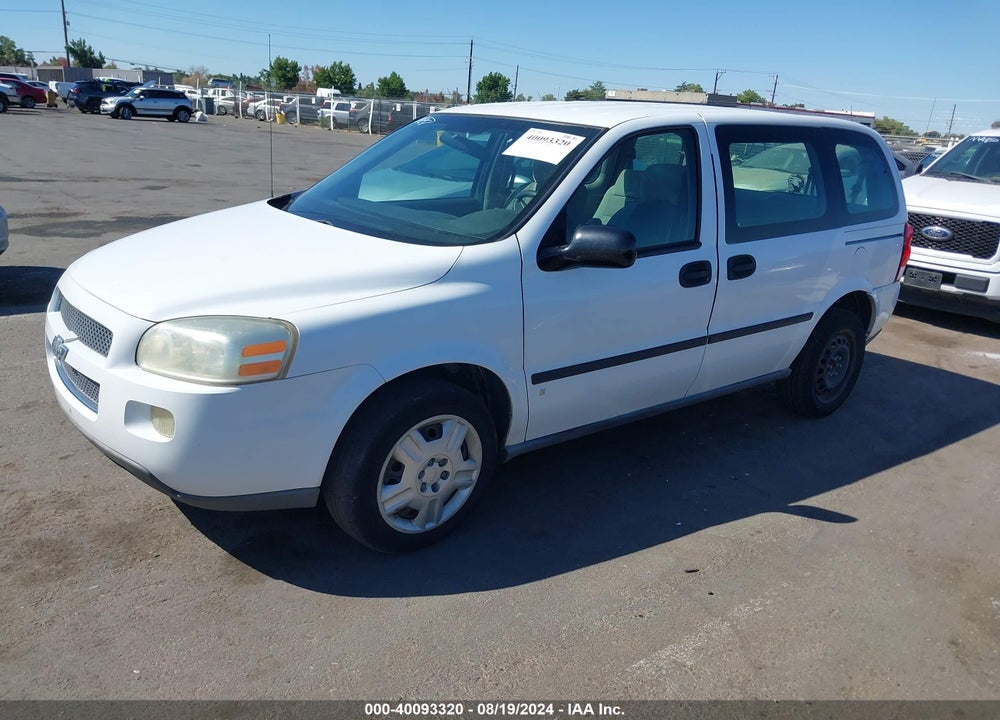 2008 CHEVROLET UPLANDER LS VIN: 1GNDU23WX8D158097