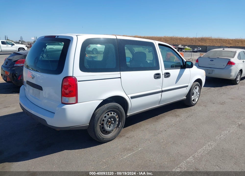 2008 CHEVROLET UPLANDER LS VIN: 1GNDU23WX8D158097
