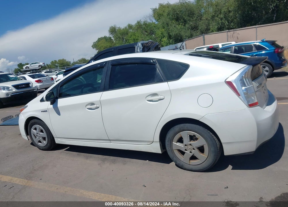 2010 TOYOTA PRIUS III VIN: JTDKN3DU5A0154388