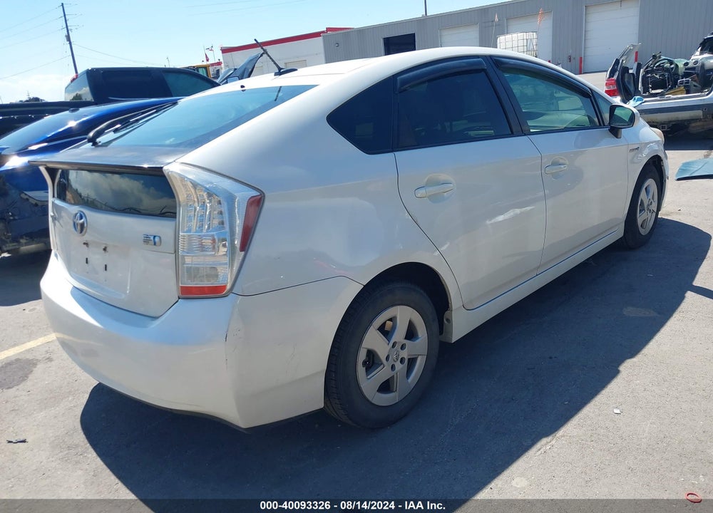 2010 TOYOTA PRIUS III VIN: JTDKN3DU5A0154388