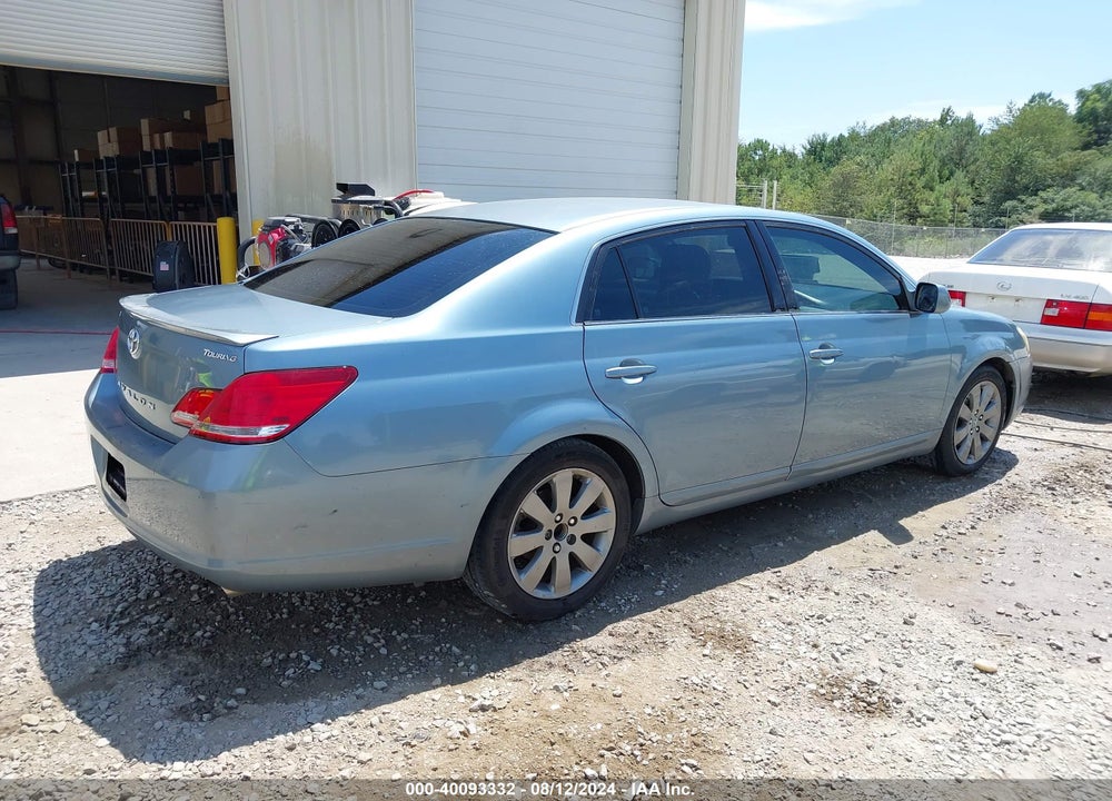 2007 TOYOTA AVALON TOURING VIN: 4T1BK36BX7U211721