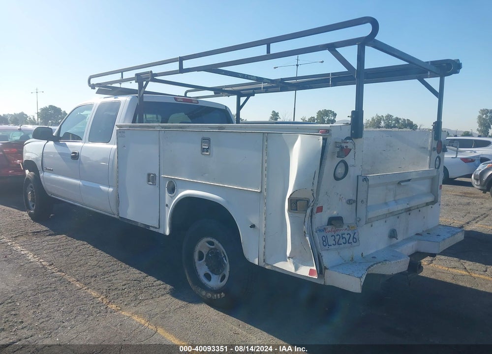 2007 CHEVROLET SILVERADO 2500HD CLASSIC WORK TRUCK VIN: 1GCHC29U47E100529