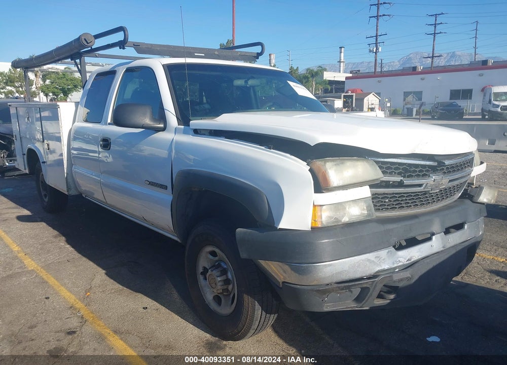 2007 CHEVROLET SILVERADO 2500HD CLASSIC WORK TRUCK VIN: 1GCHC29U47E100529