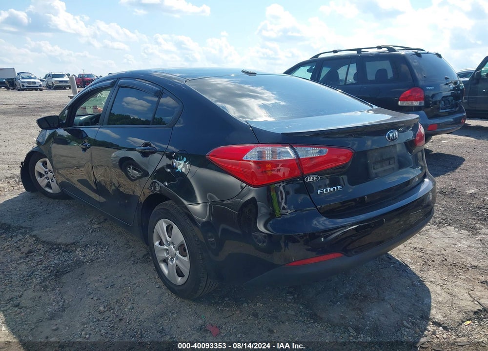 2015 KIA FORTE LX VIN: KNAFX4A68F5336942