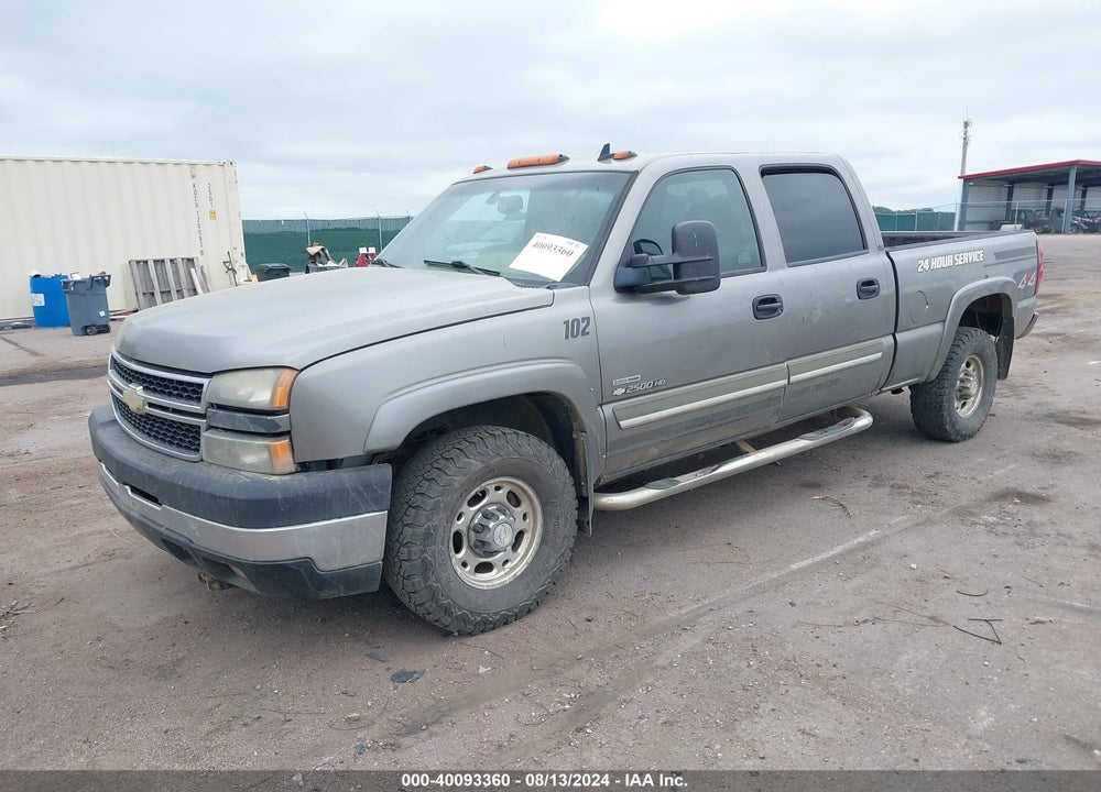 2006 CHEVROLET SILVERADO 2500HD LT1 VIN: 1GCHK23D76F194653