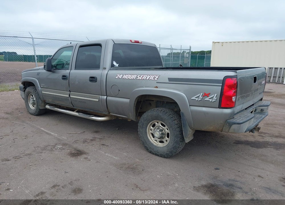2006 CHEVROLET SILVERADO 2500HD LT1 VIN: 1GCHK23D76F194653