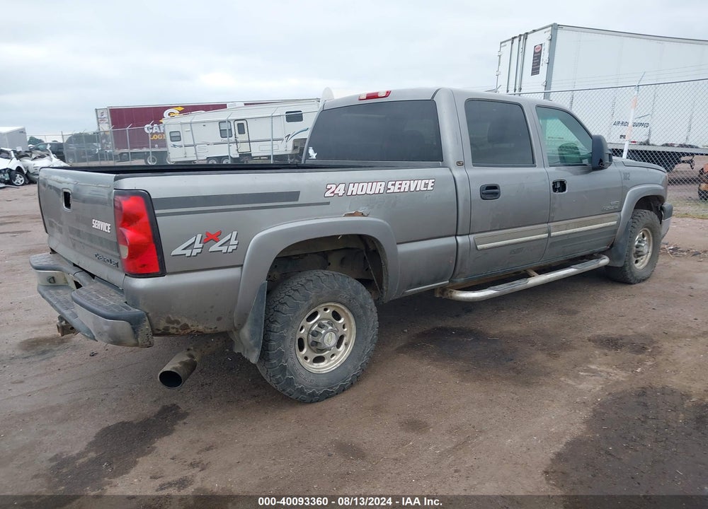 2006 CHEVROLET SILVERADO 2500HD LT1 VIN: 1GCHK23D76F194653