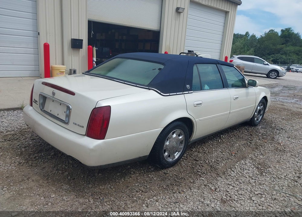 2002 CADILLAC DEVILLE STANDARD VIN: 1G6KD54Y92U251561