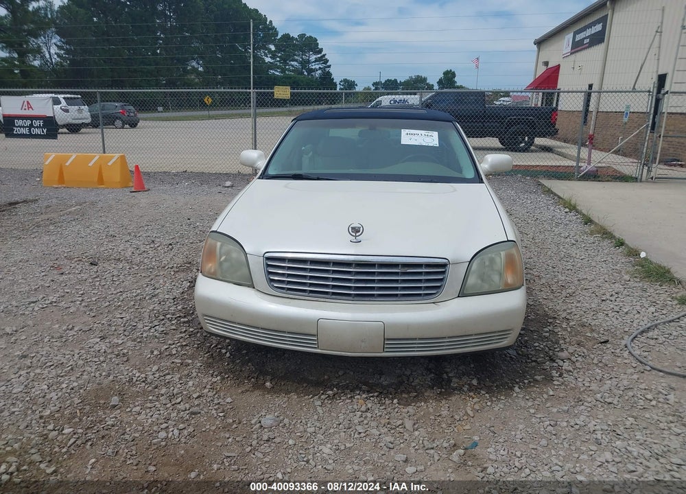 2002 CADILLAC DEVILLE STANDARD VIN: 1G6KD54Y92U251561
