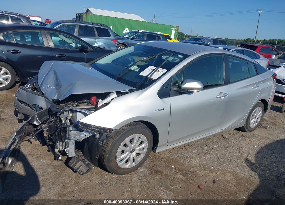 2022 TOYOTA PRIUS LE VIN: JTDKAMFU0N3180092