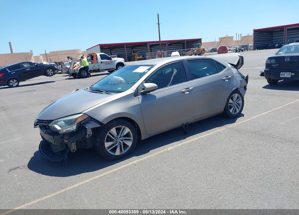 2014 TOYOTA COROLLA LE ECO/LE ECO PLUS/LE ECO PREMIUM VIN: 5YFBPRHE5EP070776