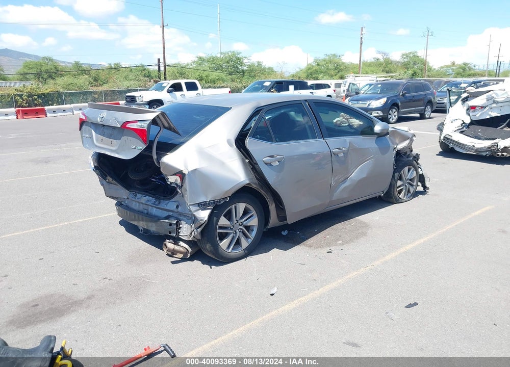 2014 TOYOTA COROLLA LE ECO/LE ECO PLUS/LE ECO PREMIUM VIN: 5YFBPRHE5EP070776