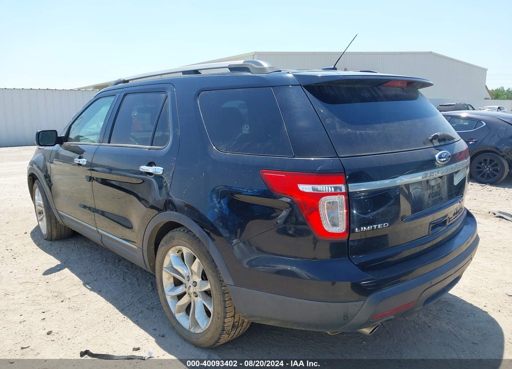 2012 FORD EXPLORER LIMITED VIN: 1FMHK7F87CGA51974