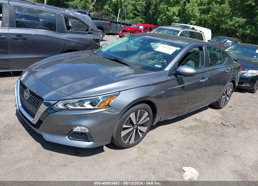 2022 NISSAN ALTIMA SV FWD VIN: 1N4BL4DV9NN317336
