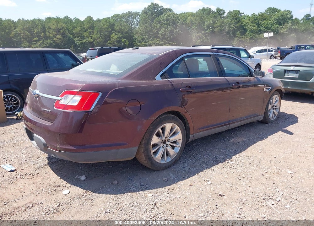 2011 FORD TAURUS LIMITED VIN: 1FAHP2FW6BG110721