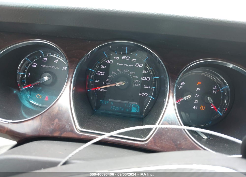2011 FORD TAURUS LIMITED VIN: 1FAHP2FW6BG110721