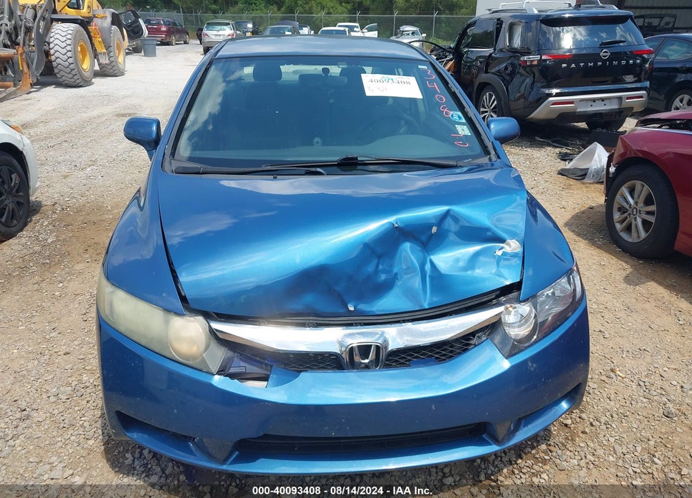 2011 HONDA CIVIC LX VIN: 19XFA1F50BE033719