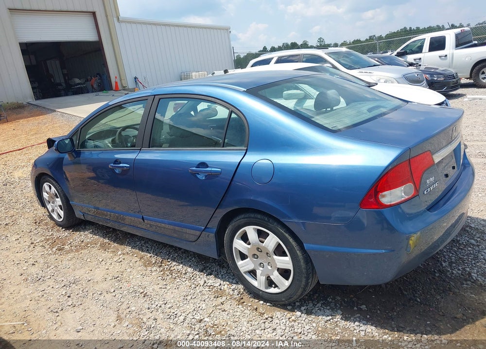 2011 HONDA CIVIC LX VIN: 19XFA1F50BE033719