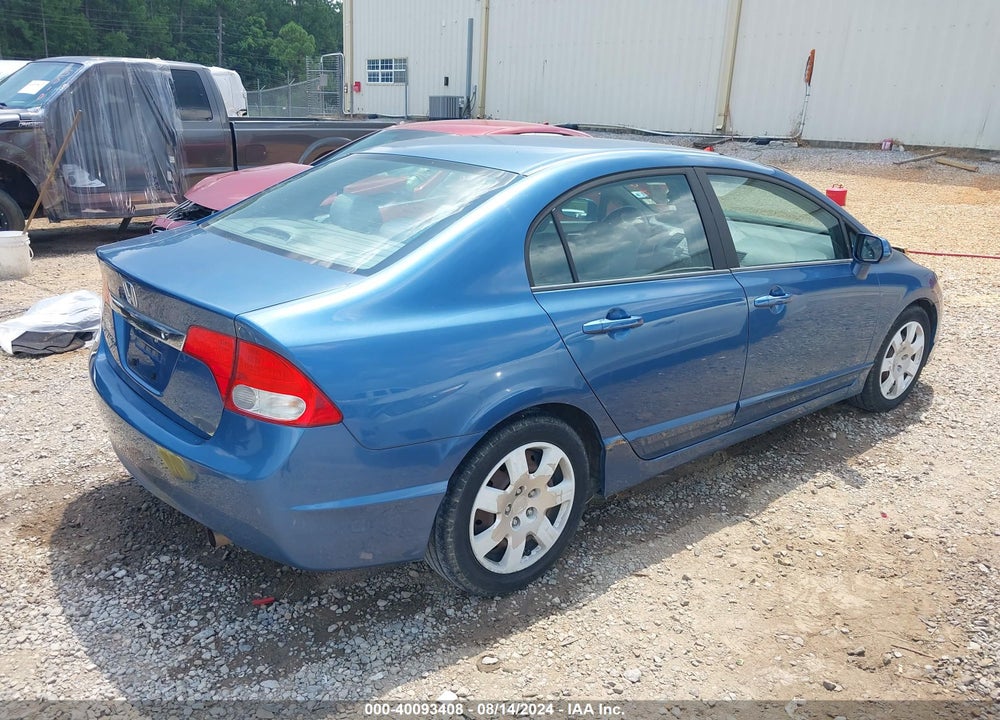 2011 HONDA CIVIC LX VIN: 19XFA1F50BE033719