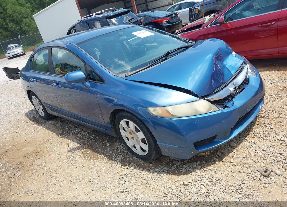 2011 HONDA CIVIC LX VIN: 19XFA1F50BE033719