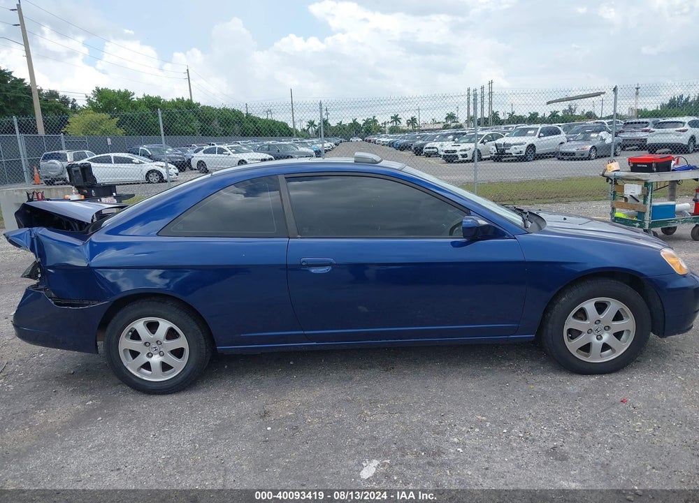 2003 HONDA CIVIC EX VIN: 1HGEM22943L084748