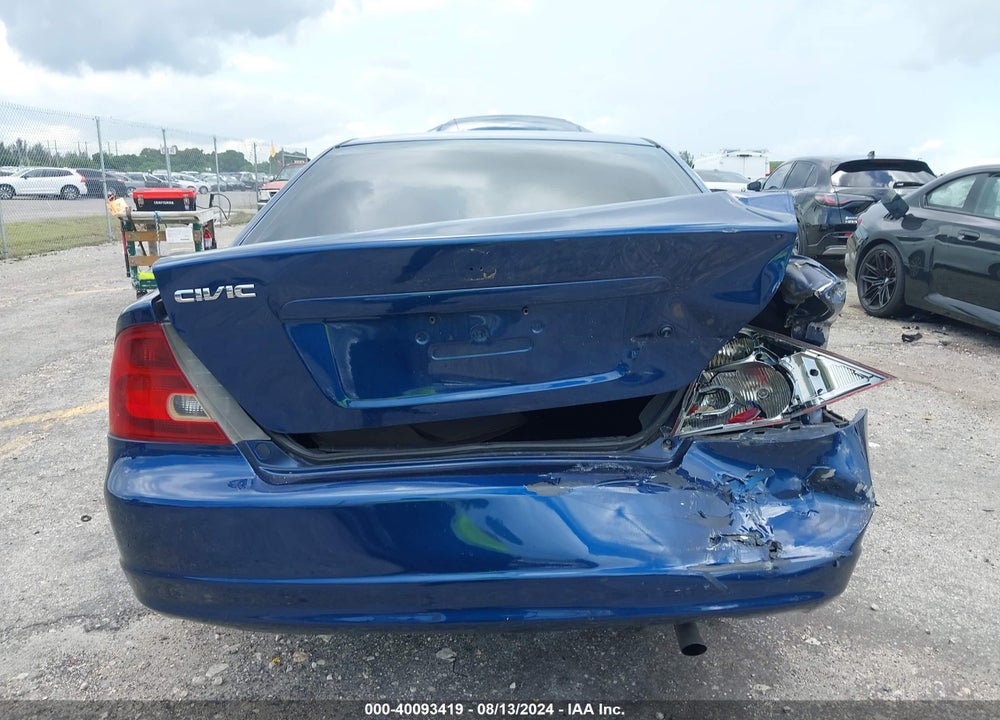 2003 HONDA CIVIC EX VIN: 1HGEM22943L084748