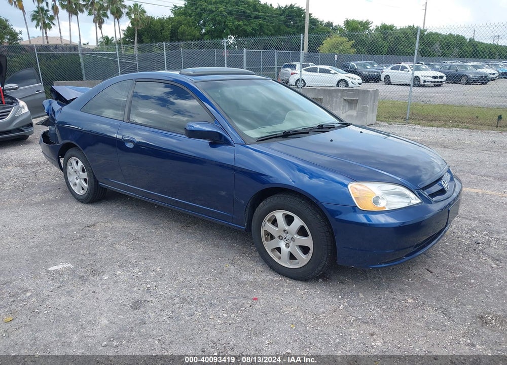 2003 HONDA CIVIC EX VIN: 1HGEM22943L084748
