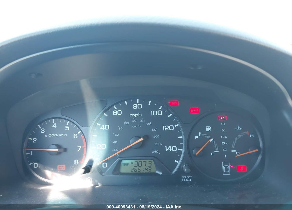 2001 HONDA ACCORD VIN: 1HGCG66821A026914