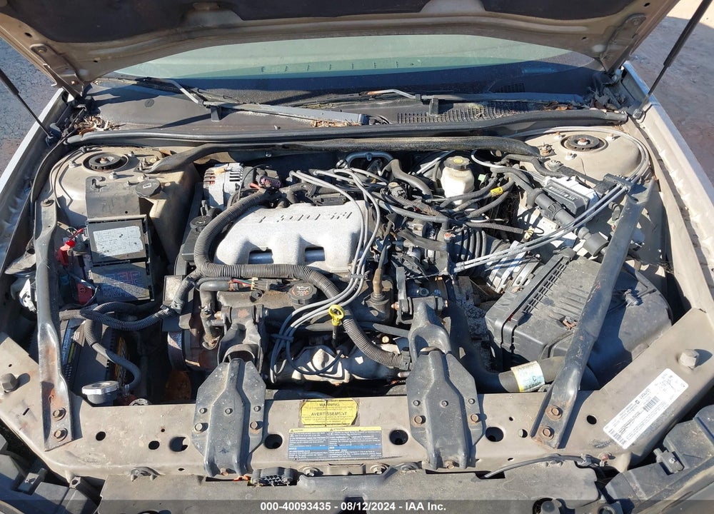 2003 CHEVROLET IMPALA VIN: 2G1WF52EX39346915