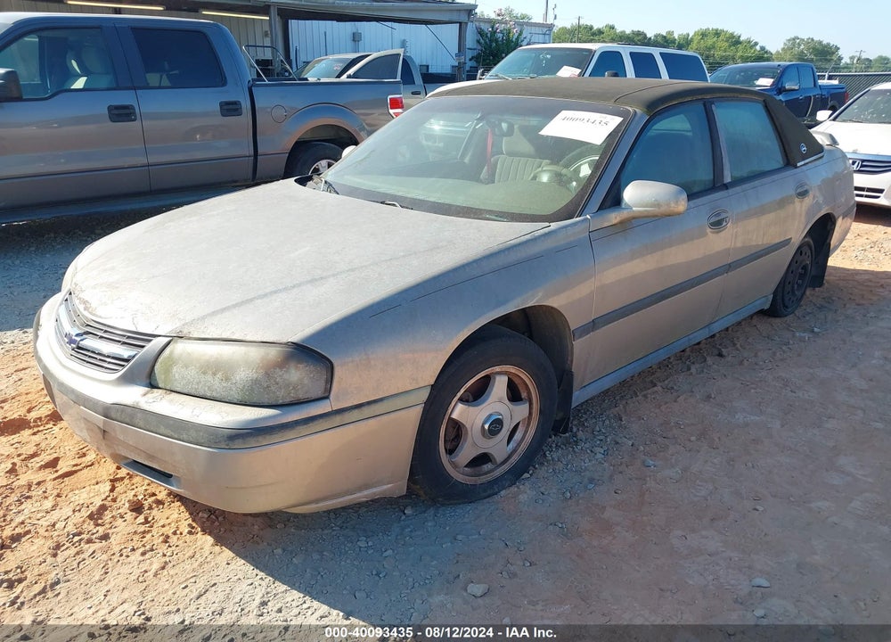 2003 CHEVROLET IMPALA VIN: 2G1WF52EX39346915