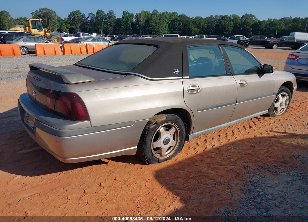 2003 CHEVROLET IMPALA VIN: 2G1WF52EX39346915