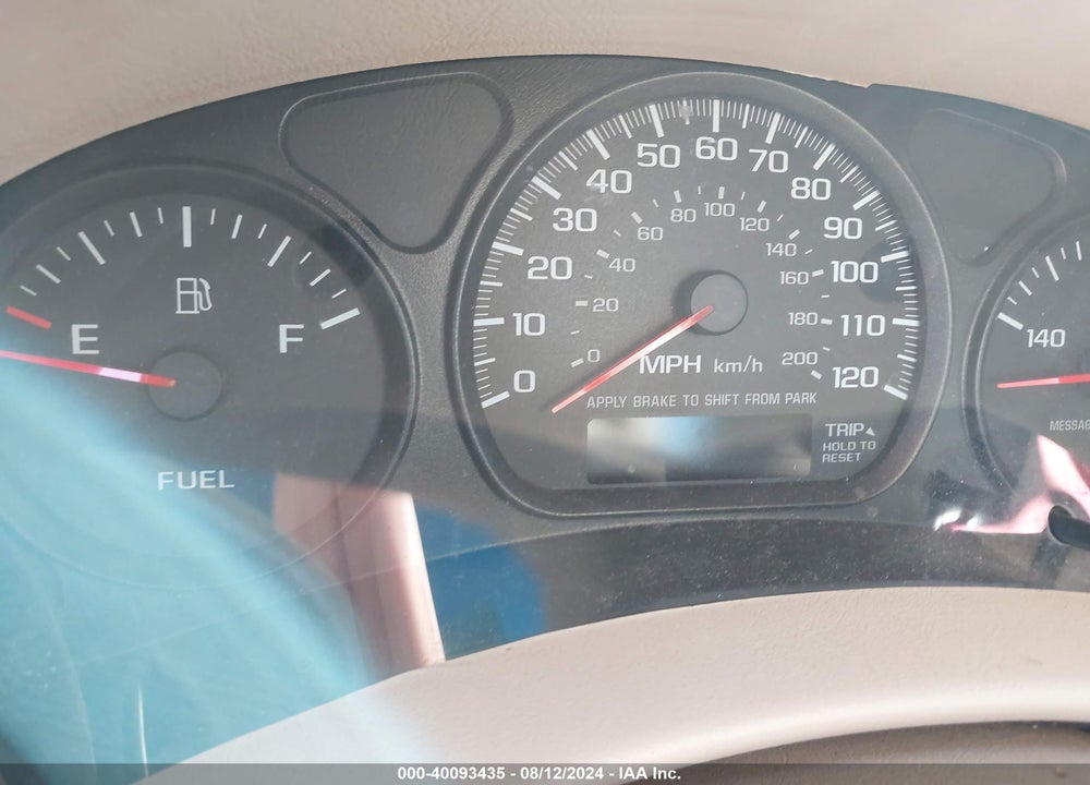 2003 CHEVROLET IMPALA VIN: 2G1WF52EX39346915