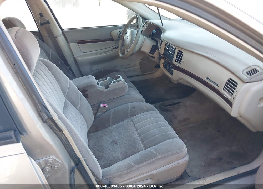 2003 CHEVROLET IMPALA VIN: 2G1WF52EX39346915