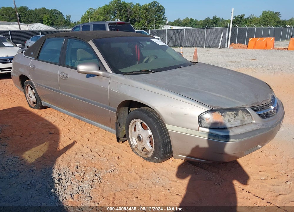 2003 CHEVROLET IMPALA VIN: 2G1WF52EX39346915