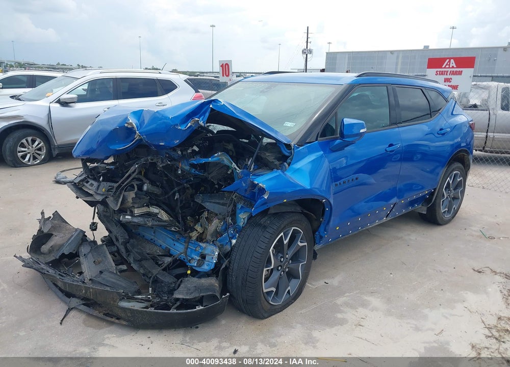2020 CHEVROLET BLAZER FWD RS VIN: 3GNKBERSXLS602557