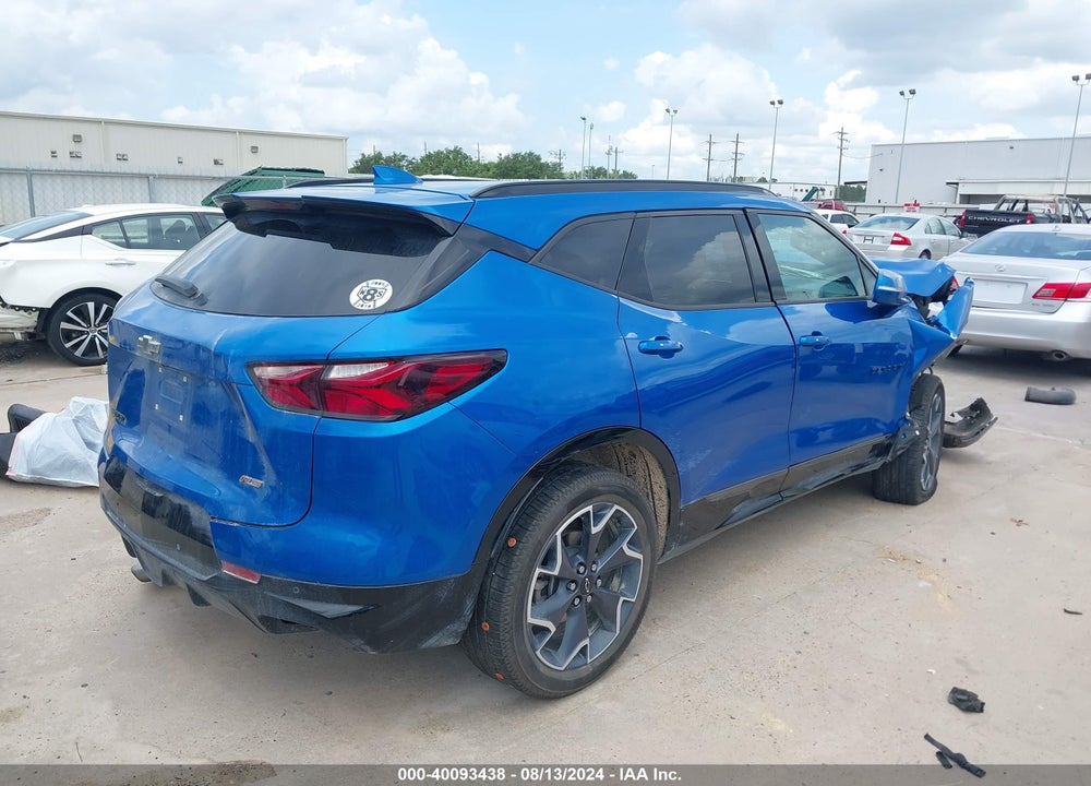 2020 CHEVROLET BLAZER FWD RS VIN: 3GNKBERSXLS602557