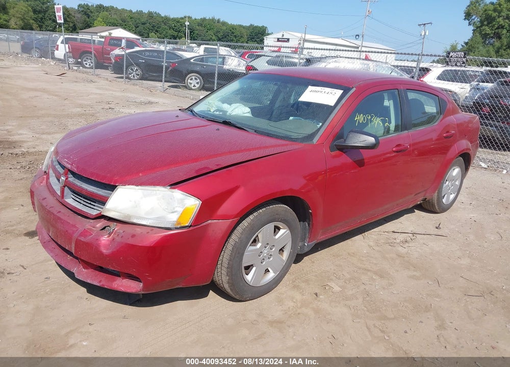 2010 DODGE AVENGER SXT VIN: 1B3CC4FB0AN113781
