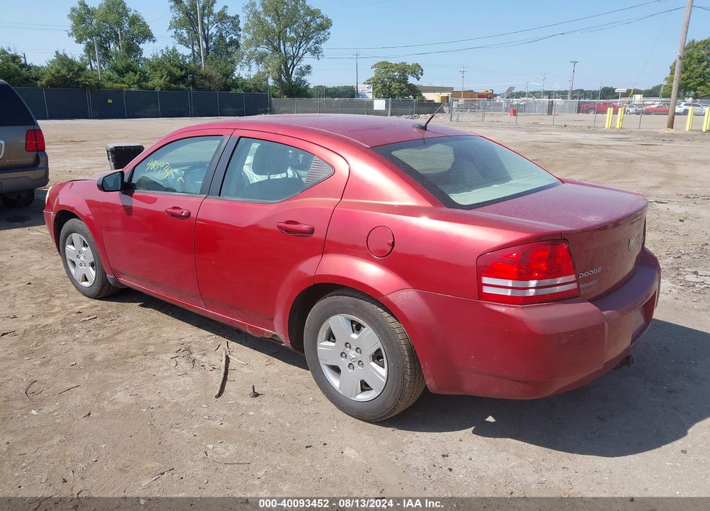 2010 DODGE AVENGER SXT VIN: 1B3CC4FB0AN113781