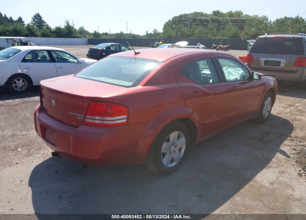 2010 DODGE AVENGER SXT VIN: 1B3CC4FB0AN113781