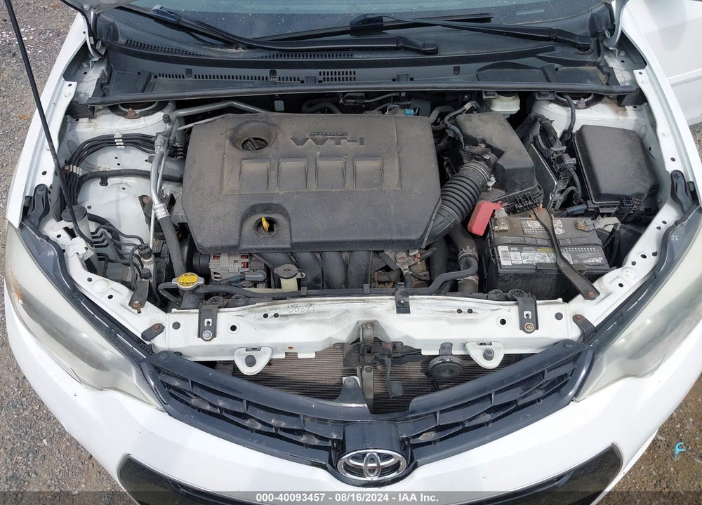 2016 TOYOTA COROLLA S PLUS VIN: 2T1BURHE6GC487724