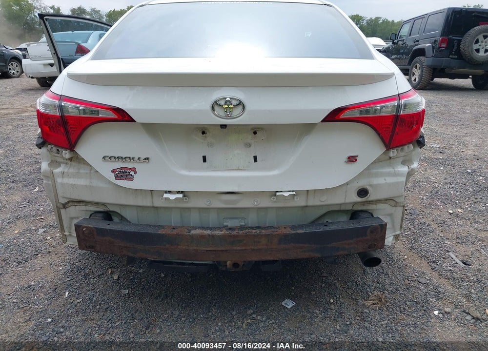 2016 TOYOTA COROLLA S PLUS VIN: 2T1BURHE6GC487724