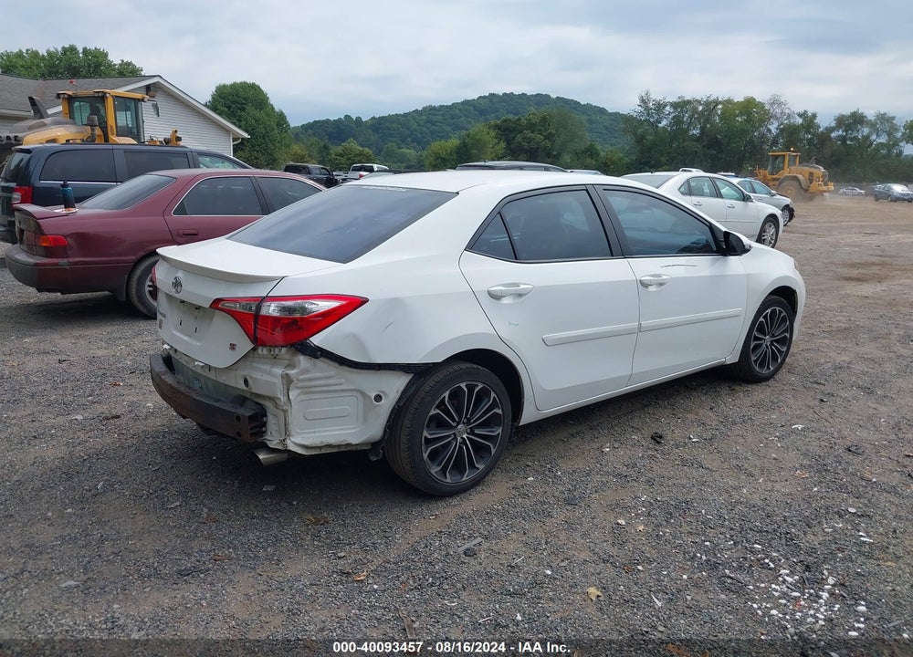 2016 TOYOTA COROLLA S PLUS VIN: 2T1BURHE6GC487724