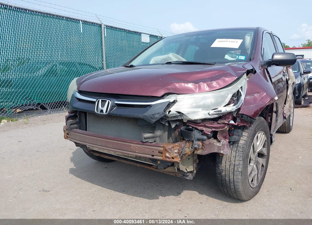 2015 HONDA CR-V LX VIN: 5J6RM4H32FL058484