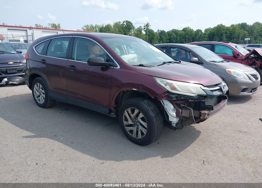 2015 HONDA CR-V LX VIN: 5J6RM4H32FL058484