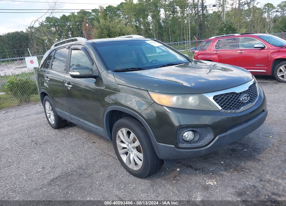 2011 KIA SORENTO EX V6 VIN: 5XYKU4A26BG105837