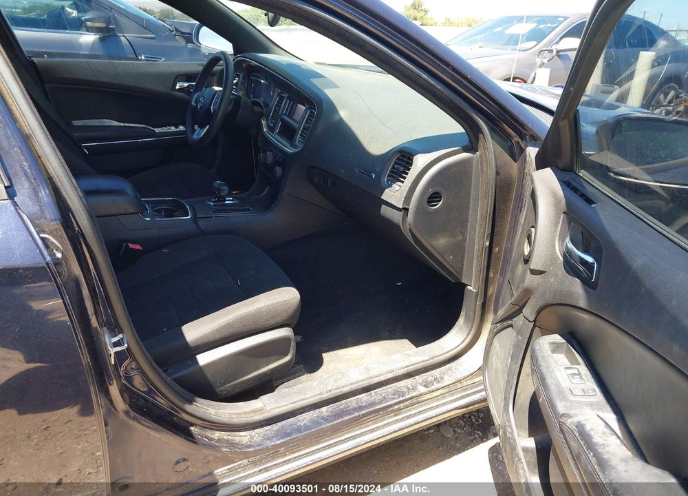 2012 DODGE CHARGER SE VIN: 2C3CDXBG2CH282005