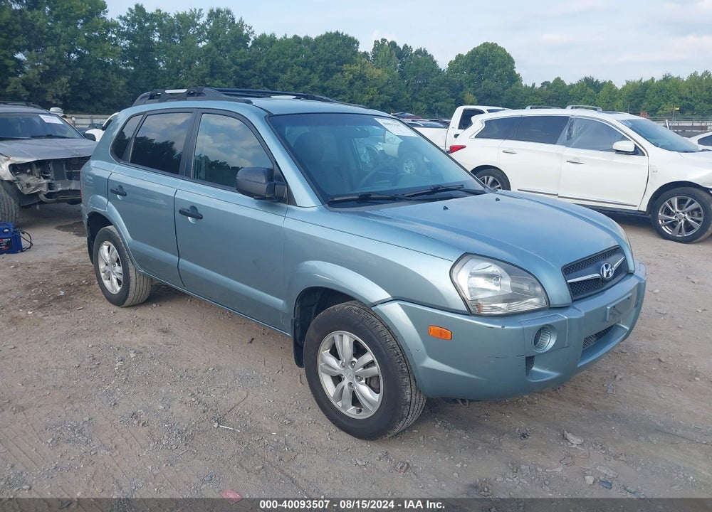 2009 HYUNDAI TUCSON GLS VIN: KM8JM12B29U991720