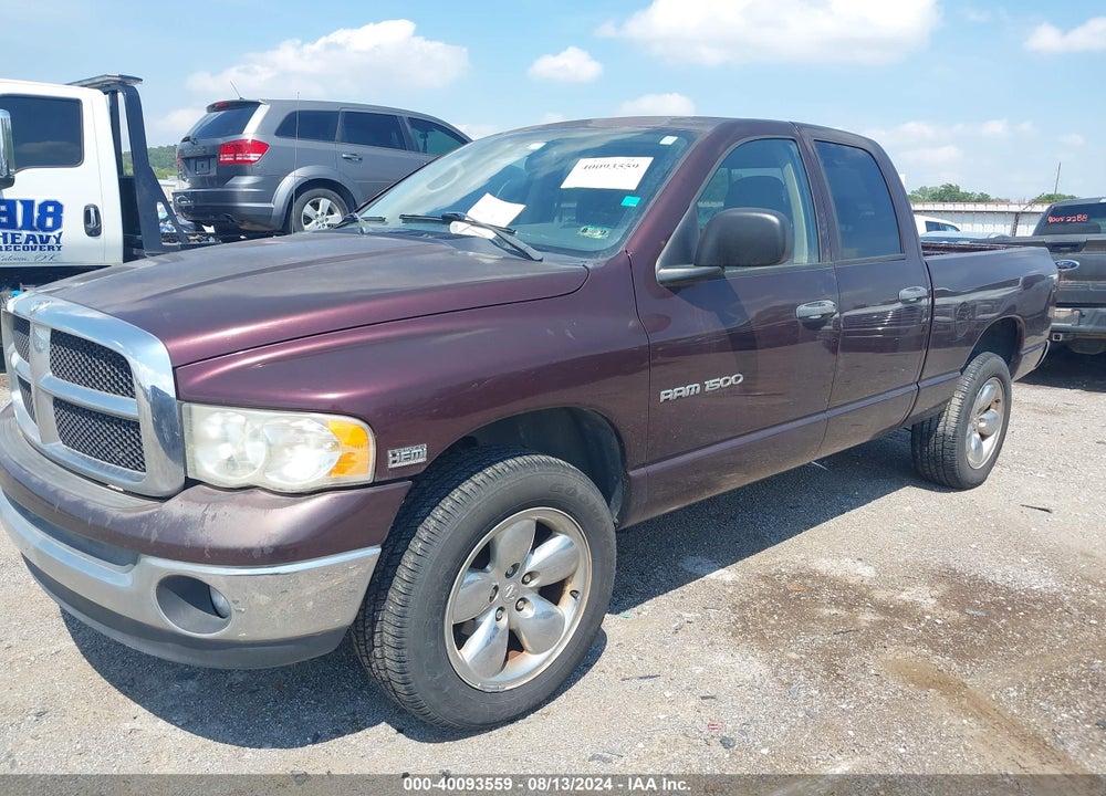 2005 DODGE RAM 1500 SLT/LARAMIE VIN: 1D7HU18D55J581457
